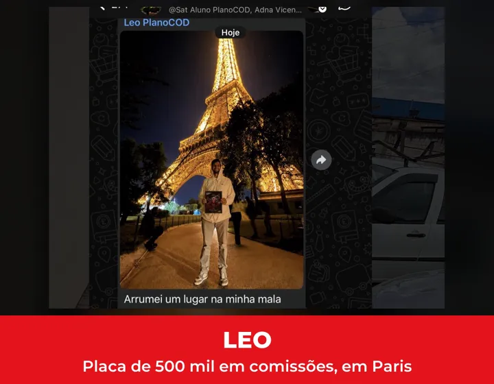 Leo, placa de 500 mil